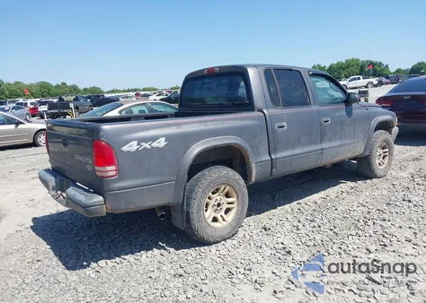 2003 Dodge Dakota Sport/Sxt из США, поврежденный, VIN 1D7HG38X03S289266